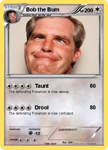 Pokemon Bob the Bum