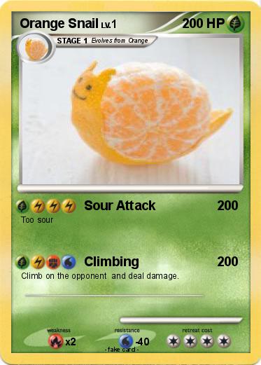 Pokemon Orange Snail