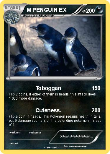 Pokemon M PENGUIN EX