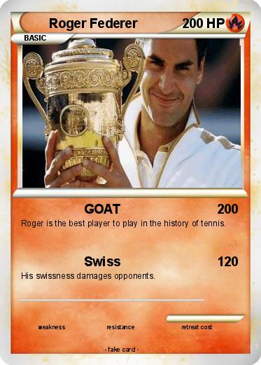 Pokemon Roger Federer