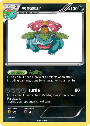 Pokemon venasaur