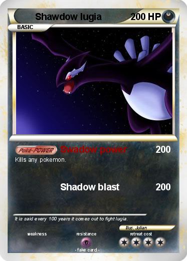 Pokemon Shawdow lugia
