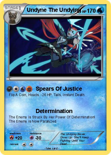 Pokemon Undyne The Undying