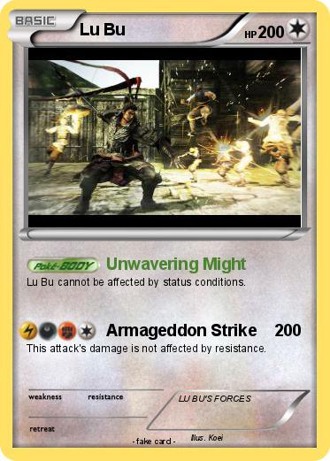 Pokemon Lu Bu