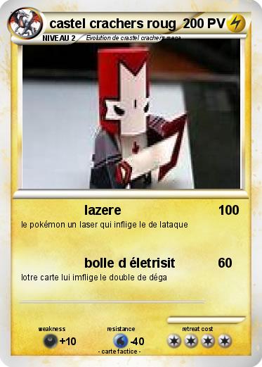 Pokemon castel crachers roug