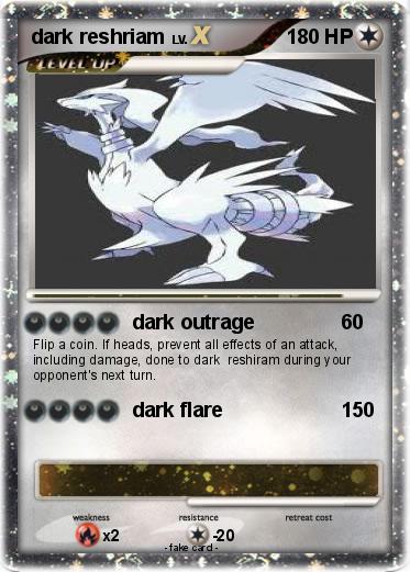 Pokemon dark reshriam