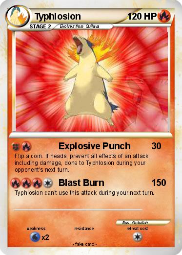 Pokemon Typhlosion