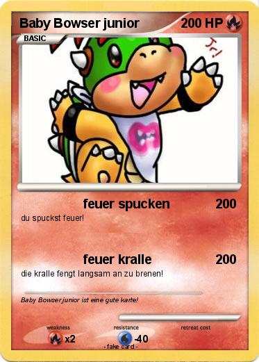 Pokemon Baby Bowser junior