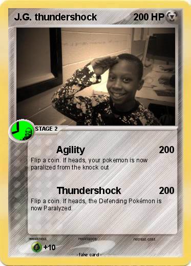 Pokemon J.G. thundershock