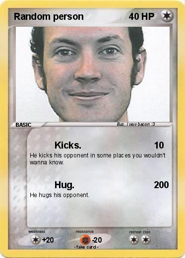 Pokemon Random person