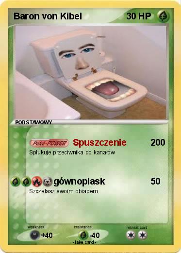 Pokemon Baron von Kibel