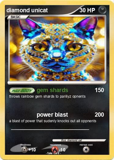 Pokemon diamond unicat