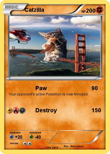 Pokemon Catzilla