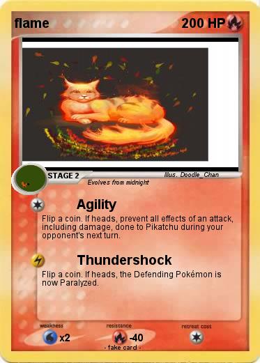 Pokemon flame