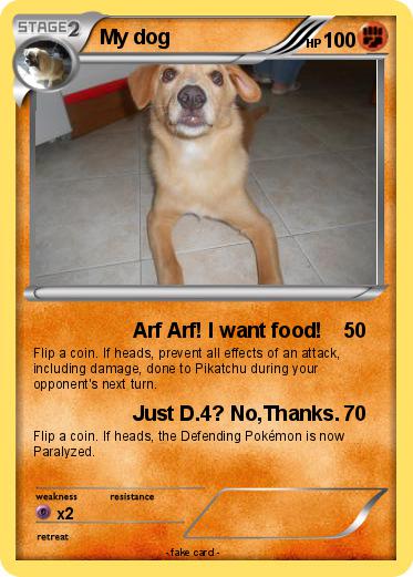Pokemon My dog