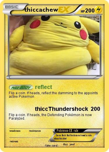 Pokemon thiccachew