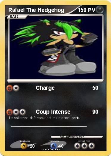 Pokemon Rafael The Hedgehog