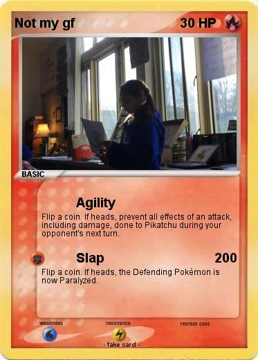 Pokemon Not my gf