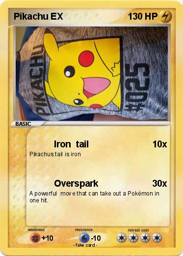 Pokemon Pikachu EX