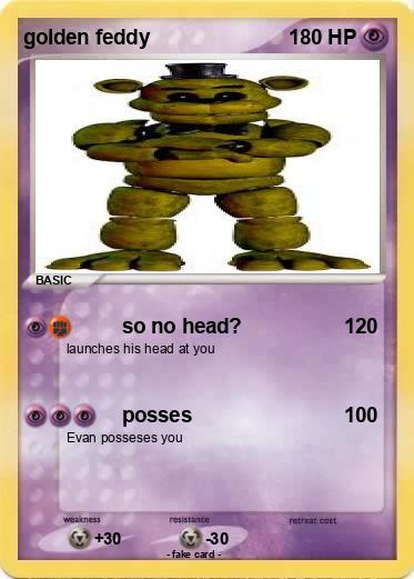Pokemon golden feddy