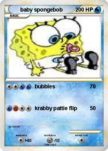Pokemon baby spongebob