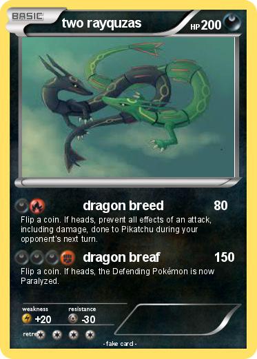 Pokemon two rayquzas