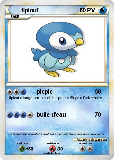Pokemon tiplouf