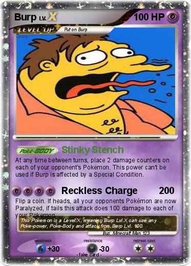 Pokemon Burp