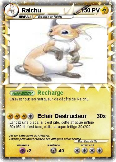 Pokemon Raichu
