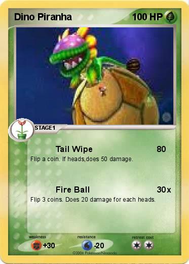 Pokemon Dino Piranha