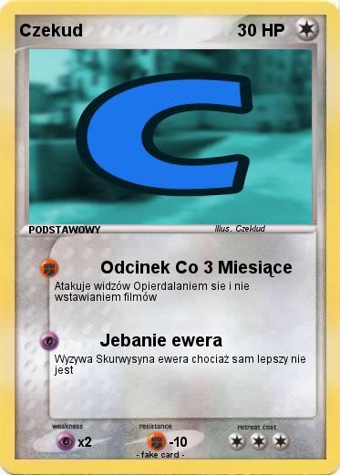 Pokemon Czekud