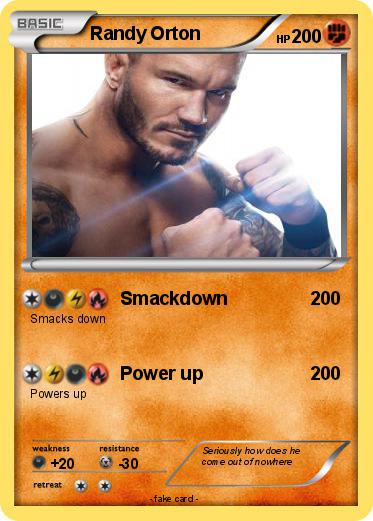 Pokemon Randy Orton