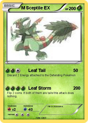 Pokemon M Sceptile EX