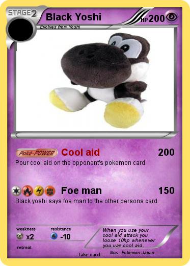 Pokemon Black Yoshi