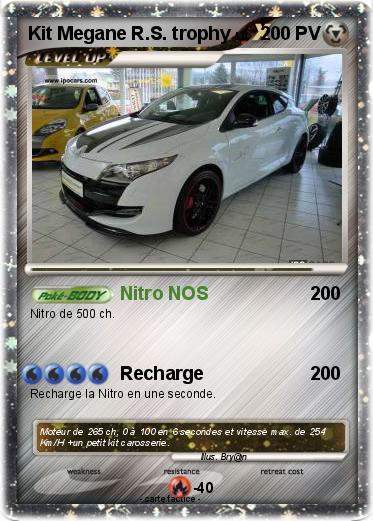 Pokemon Kit Megane R.S. trophy