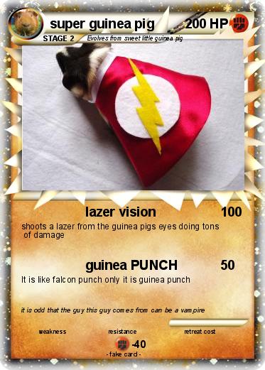 Pokemon super guinea pig