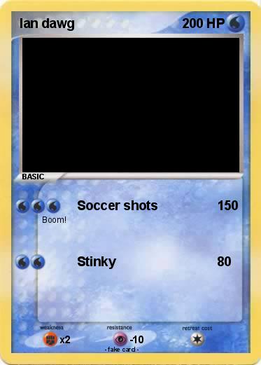 Pokemon Ian dawg