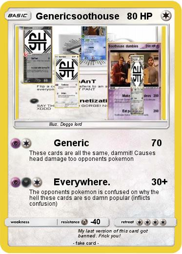 Pokemon Genericsoothouse