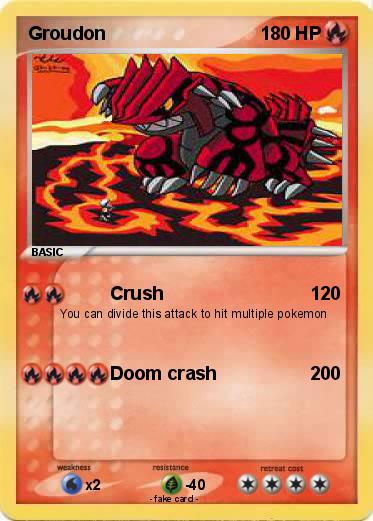 Pokemon Groudon