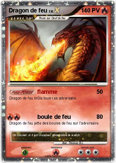 Pokemon Dragon de feu