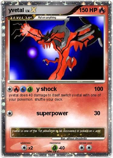 Pokemon yvetal
