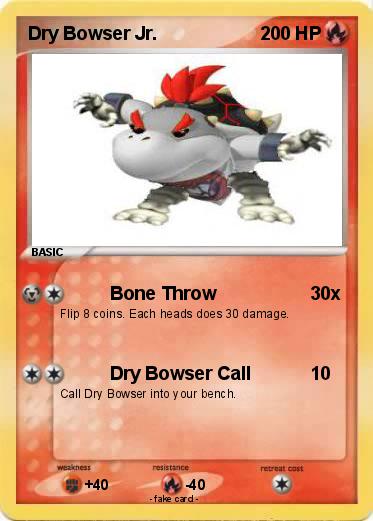 Pokemon Dry Bowser Jr.