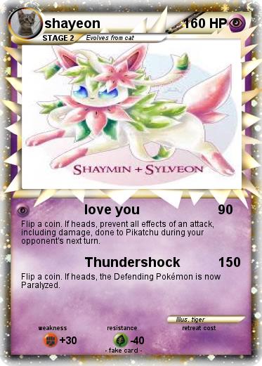 Pokemon shayeon