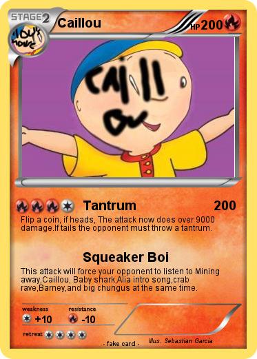 Pokemon Caillou