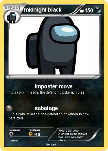 Pokemon midnight black