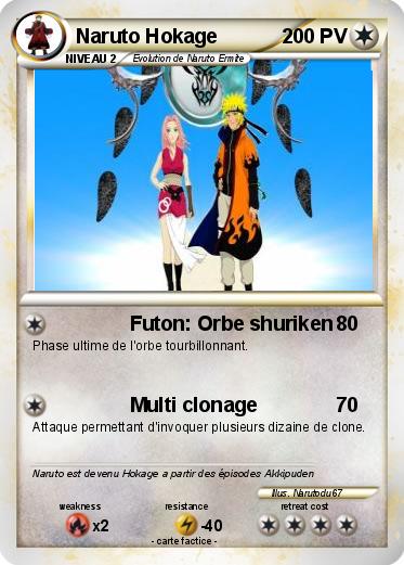 Pokemon Naruto Hokage