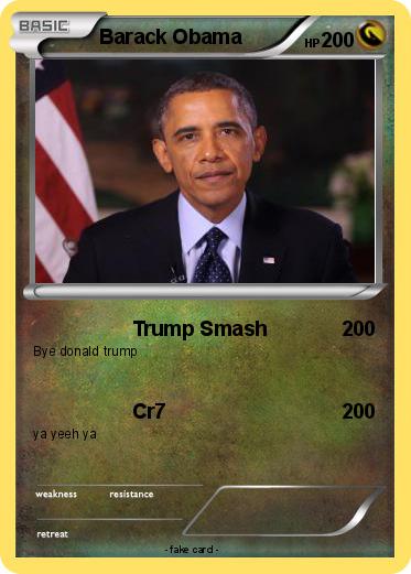 Pokemon Barack Obama