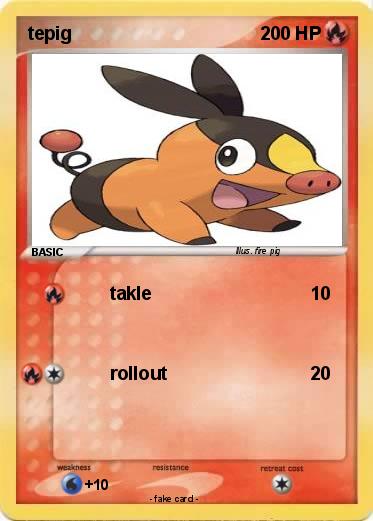 Pokemon tepig
