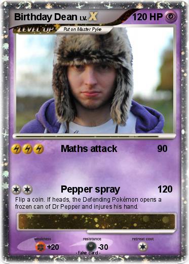 Pokemon Birthday Dean
