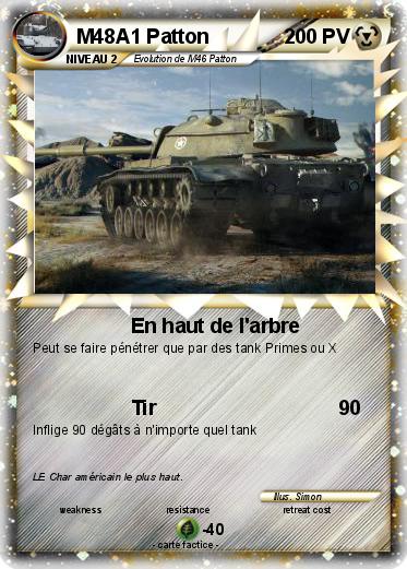 Pokemon M48A1 Patton